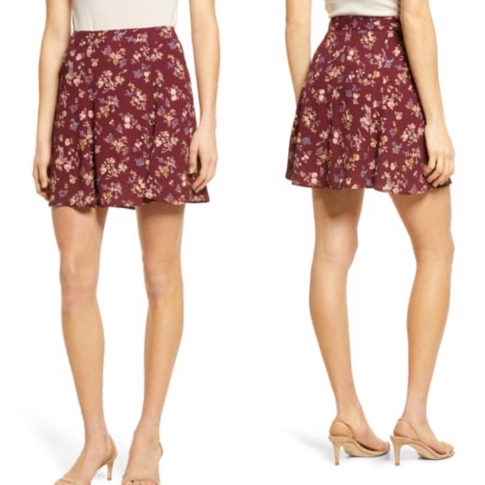 NWT Reformation Flounce mini skirt in Chantelle 4 - Picture 2 of 6